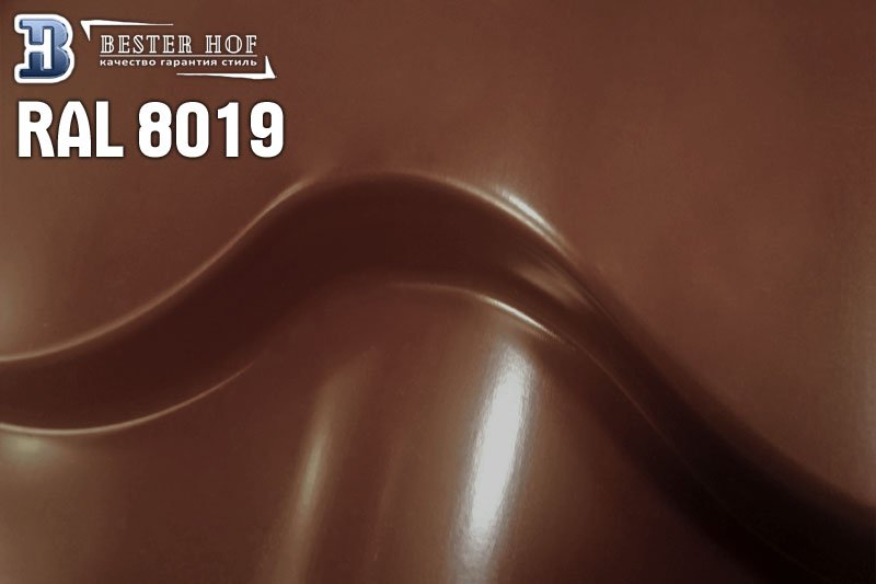 Металлочерепица 8019пе0