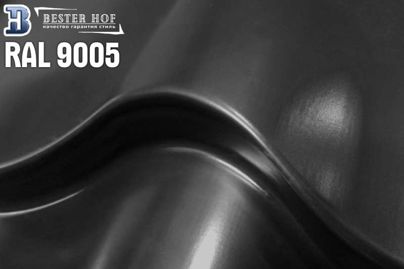 Металлочерепица 9005пе